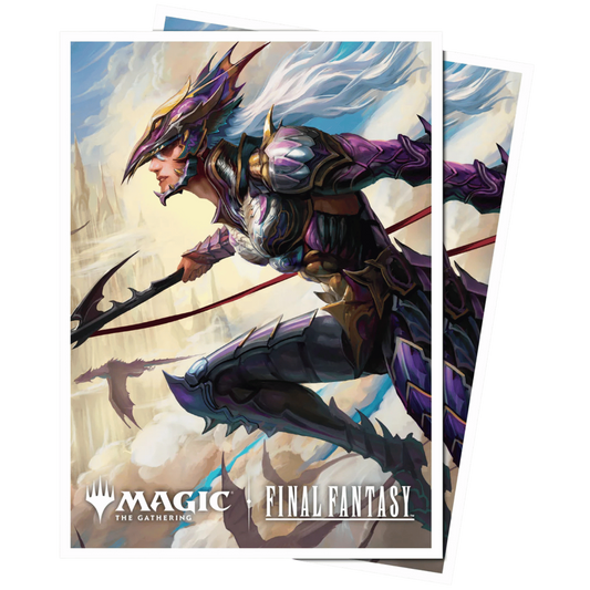 Ultra Pro Apex Sleeves Final Fantasy Kain Traitorous Dragon