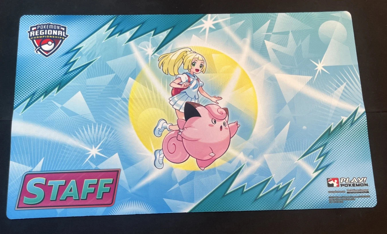 Pokemon: Lillie's Clefairy STAFF Regional Playmat