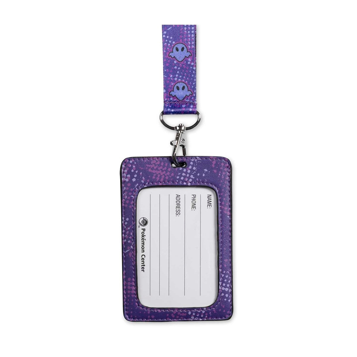 Pokemon: Fundamentals Lanyard & Badge Holder - Ghost Type