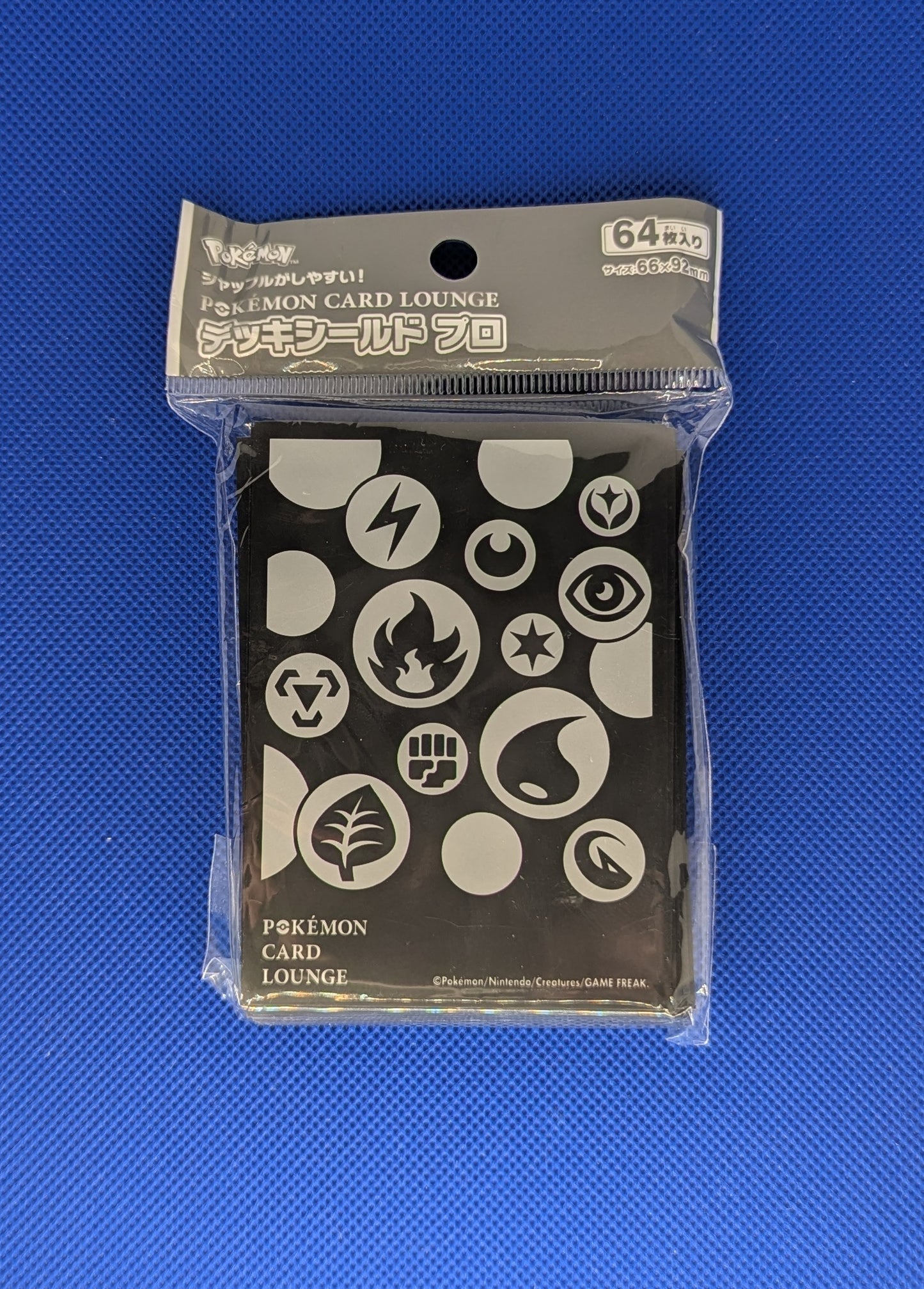 Pokemon: Pokemon Center Card Lounge Black Sleeves