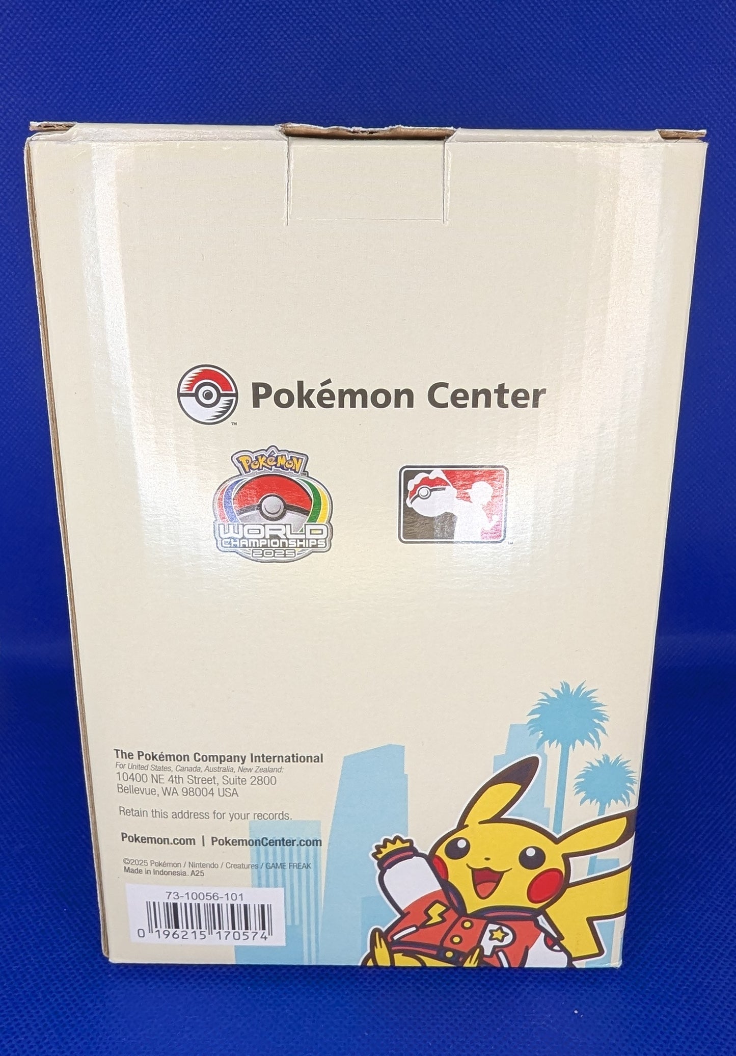 Pokemon: 2025 Championships Anaheim Exclusive Pikachu Figure