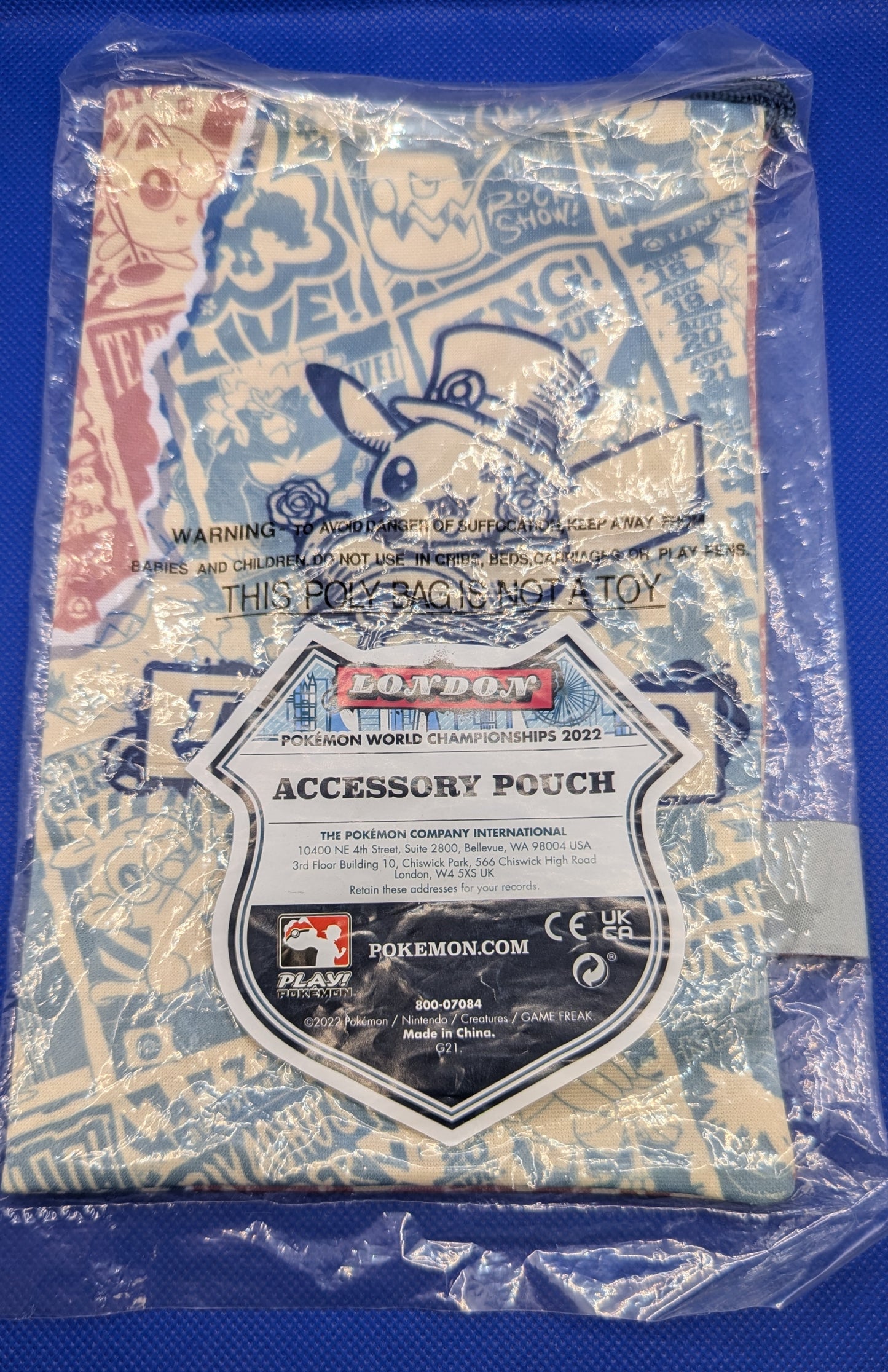 Pokemon: 2022 World Championships London Accessory Pouch