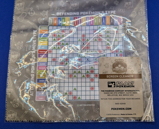 Pokemon: 2019 World Championships Washington DC Mining Pikachu Screen Cleaner