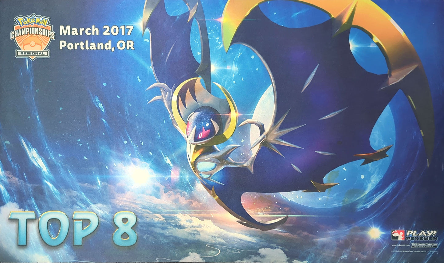 Pokemon: Regional Portland 2017 Top 8 Lunala Playmat