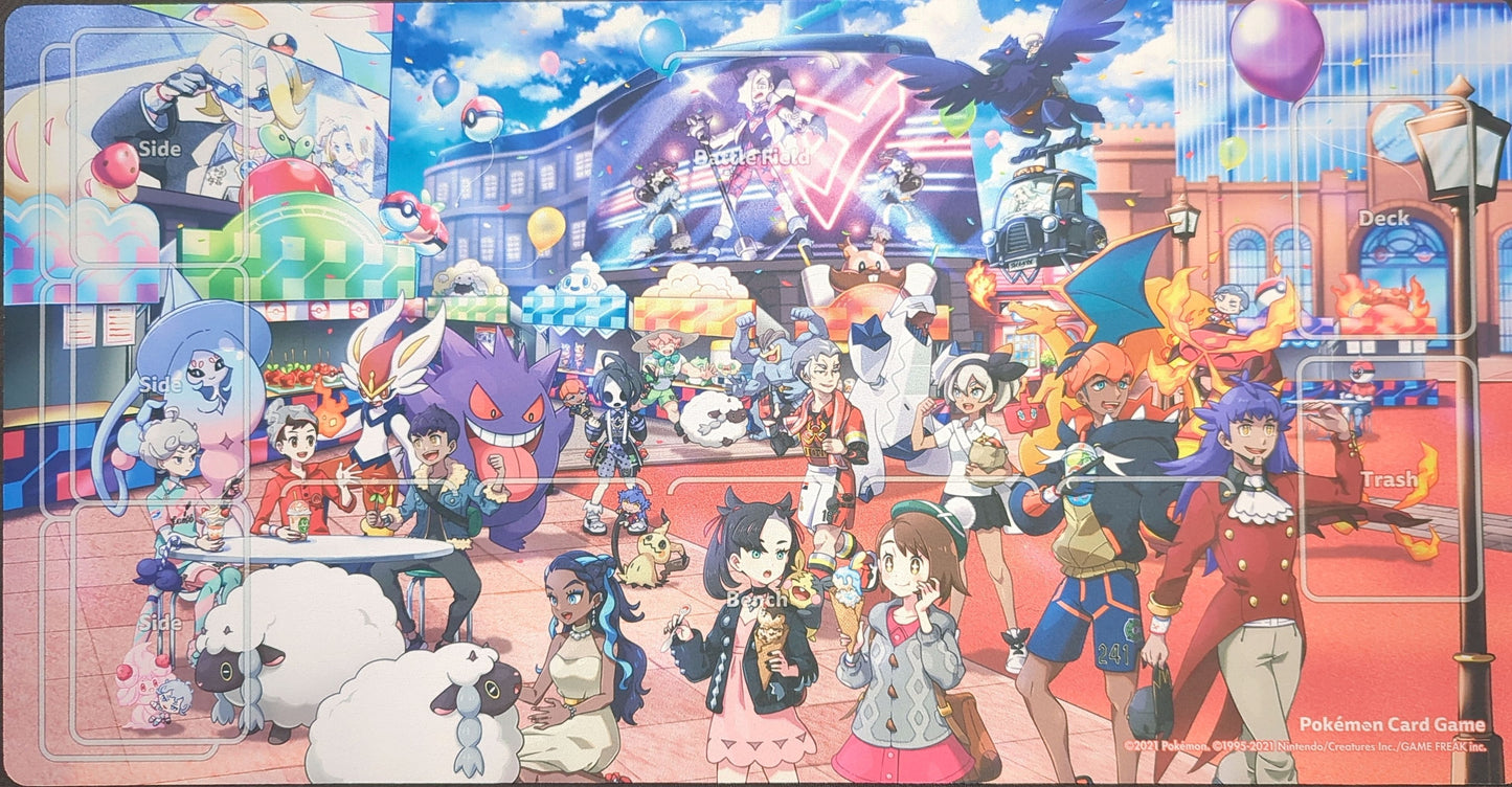 Pokemon: Premium Half-Playmat - Pokemon Trainers Off Shot!