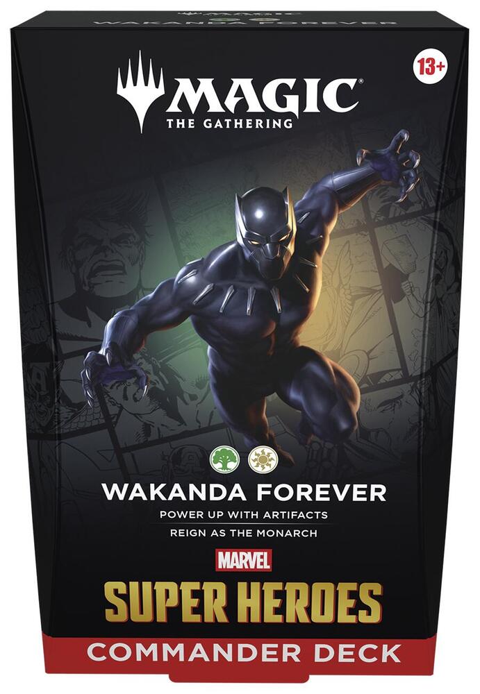 Magic: Marvel Super Heroes Commander Deck - Wakanda Forever