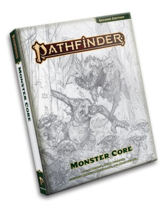 Pathfinder: Monster Core - Sketch Cover