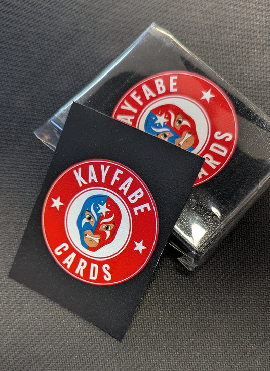 Kayfabe Cards: Custom Art Sleeves - Matte Black