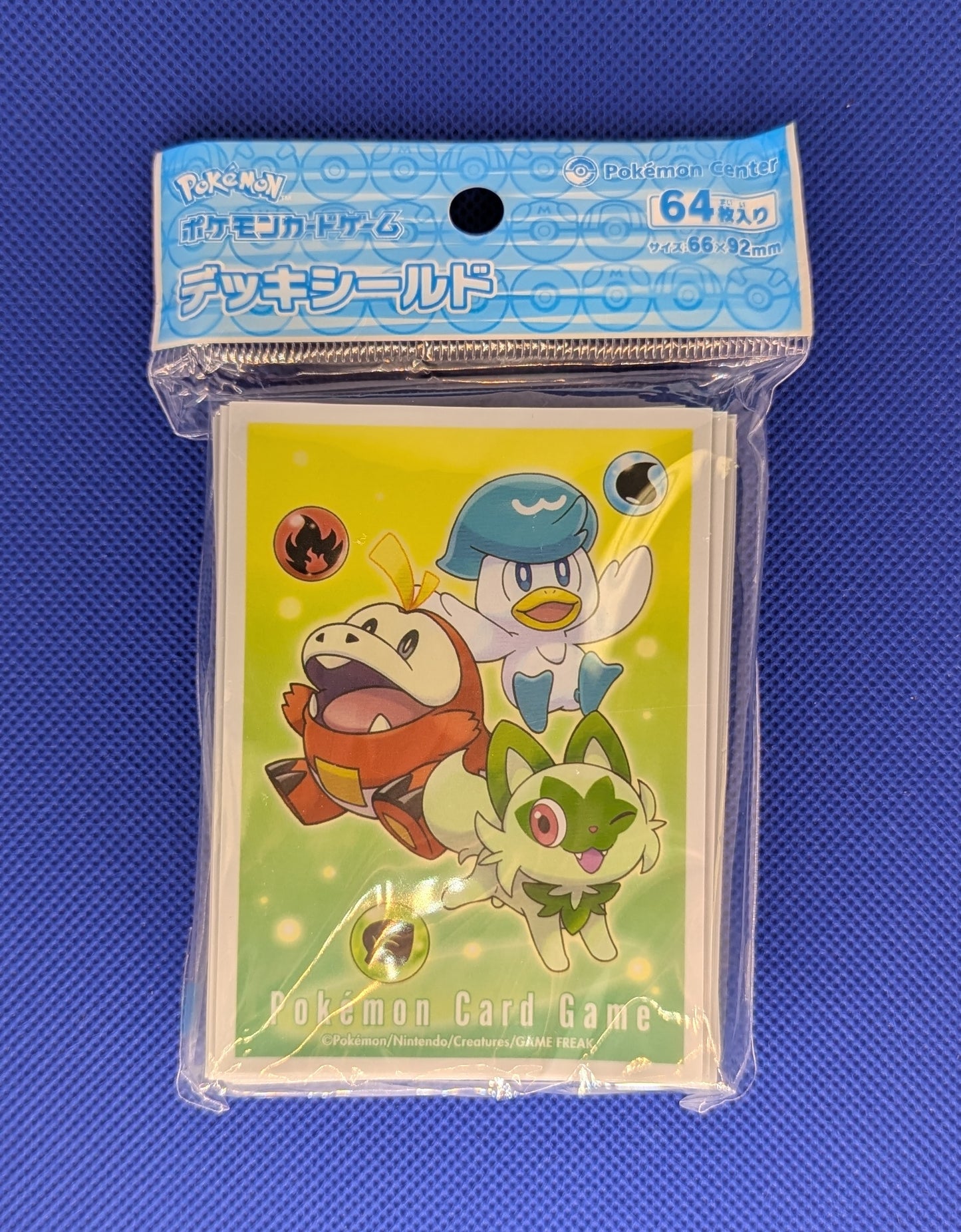 Pokemon: Sprigatito Fuecoco Quaxly Sleeves