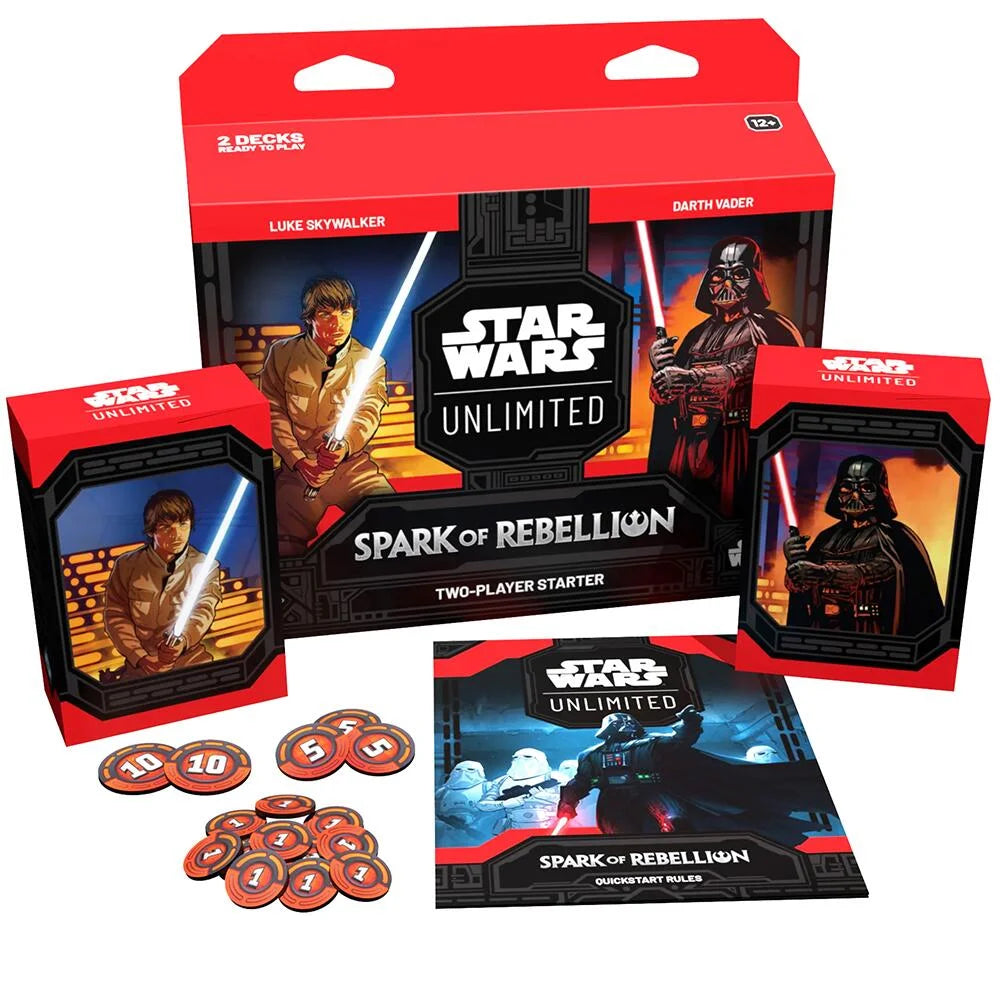 Star Wars Unlimited: Spark of Rebellion Two-Player Starter