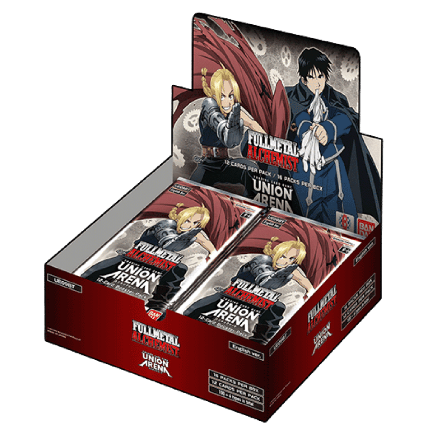 Union Arena: Fullmetal Alchemist Booster Display