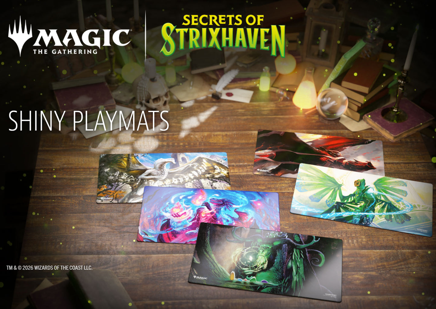 Magic: Gamegenic Shiny Playmat - Secrets of Strixhaven