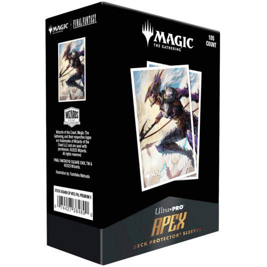 Ultra Pro Apex Sleeves Final Fantasy Kain Traitorous Dragon
