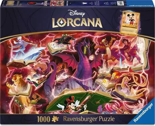 Lorcana: Glimmers Of The Realm - Ruby Puzzle