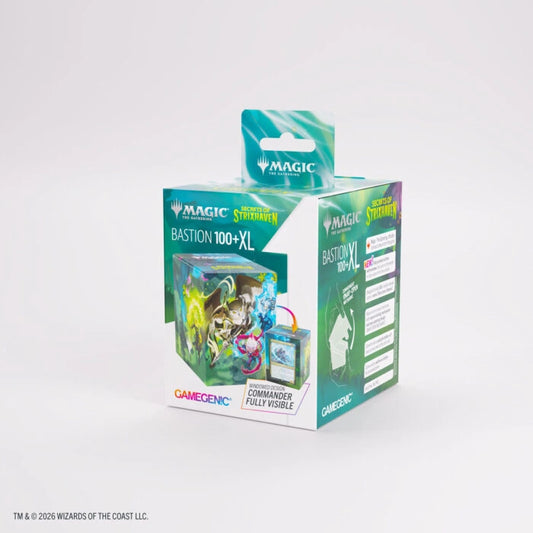 Magic: Gamegenic Bastion 100+ XL - Secrets Of Strixhaven Windowed Deck Box