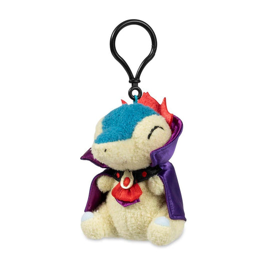 Poke Plush Keychain: Cyndaquil Halloween Ghost Chateau