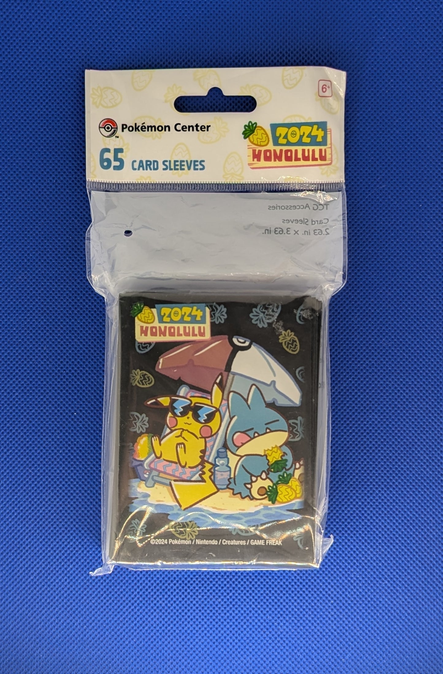 Pokemon: World Championships 2024 Honolulu Pikachu & Munchlax Sleeves