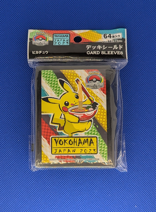 Pokemon: World Championships 2023 Yokohama Pikachu Ramen Sleeves