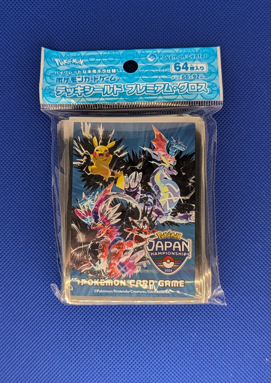 Pokemon: Japan 2024 Championships Moraidon Koraidon Pikachu Sleeves