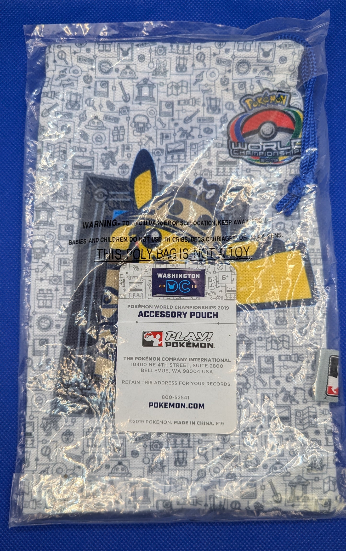 Pokemon: 2019 World Championships Washington DC Accessory Pouch