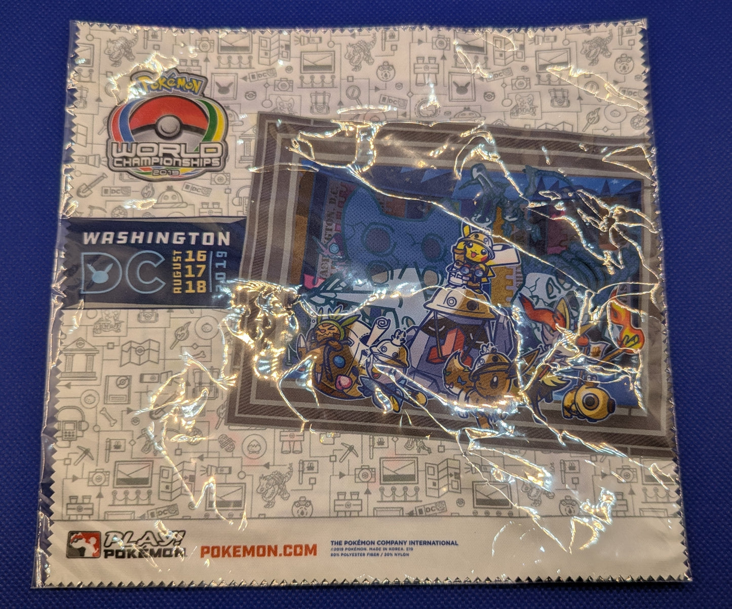Pokemon: 2019 World Championships Washington DC Picture Frame Screen Cleaner