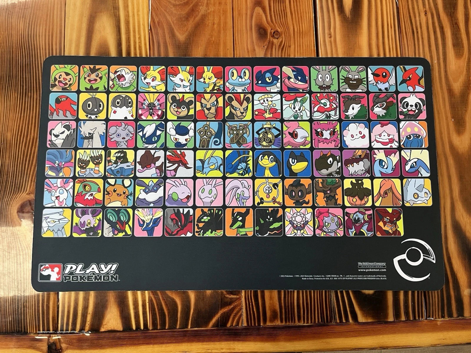 Pokemon Programming Pokemon: Professor Program Generation 6 Kalos Playmat – Kayfabe Online