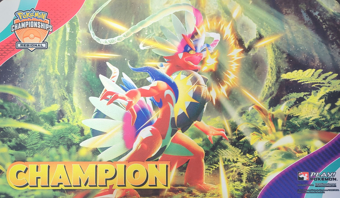 Pokemon: Koraidon 2024 Regional Championships CHAMPION Playmat