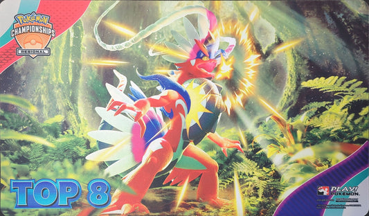 Pokemon: Koraidon 2024 Regional Championships TOP 8 Playmat