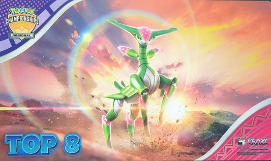 Pokemon: Regional 2024 Iron Leaves Top 8 Playmat