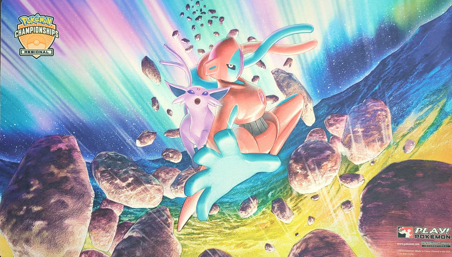 Pokemon: Regional 2019 Espeon Deoxys Playmat