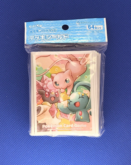 Pokemon: Pokemon Center Mew Manaphy Diancie Sleeves