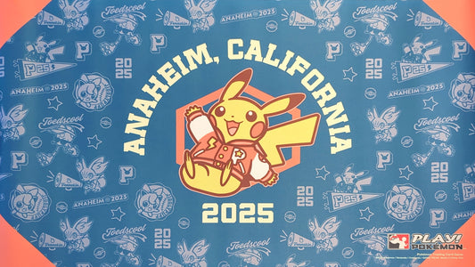 Pokemon: 2025 Championships Anaheim Varsity Pikachu Playmat