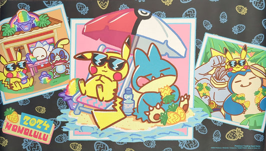 Pokemon: 2024 Championship Honolulu Pikachu & Munchlax Playmat