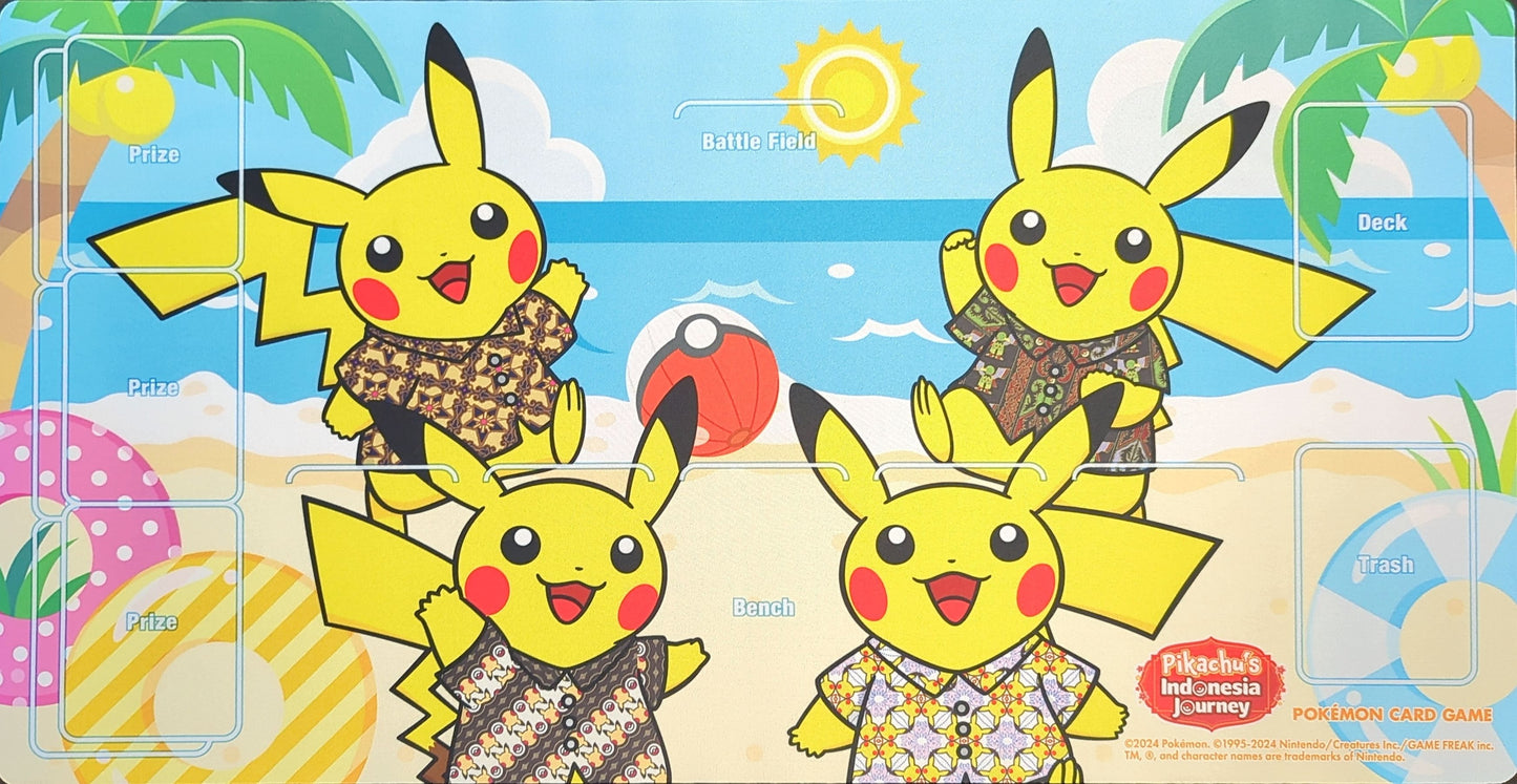 Pokemon: Premium Half-Playmat - Pikachu's Indonesia Journey