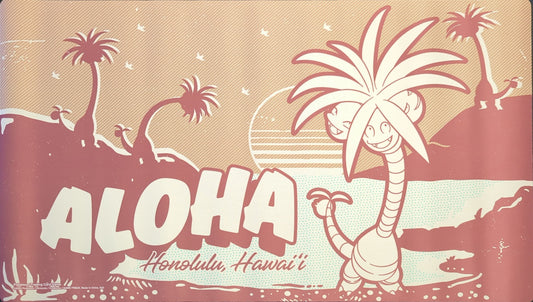 Pokemon: 2024 Championships Honolulu Alolan Exeggutor Playmat