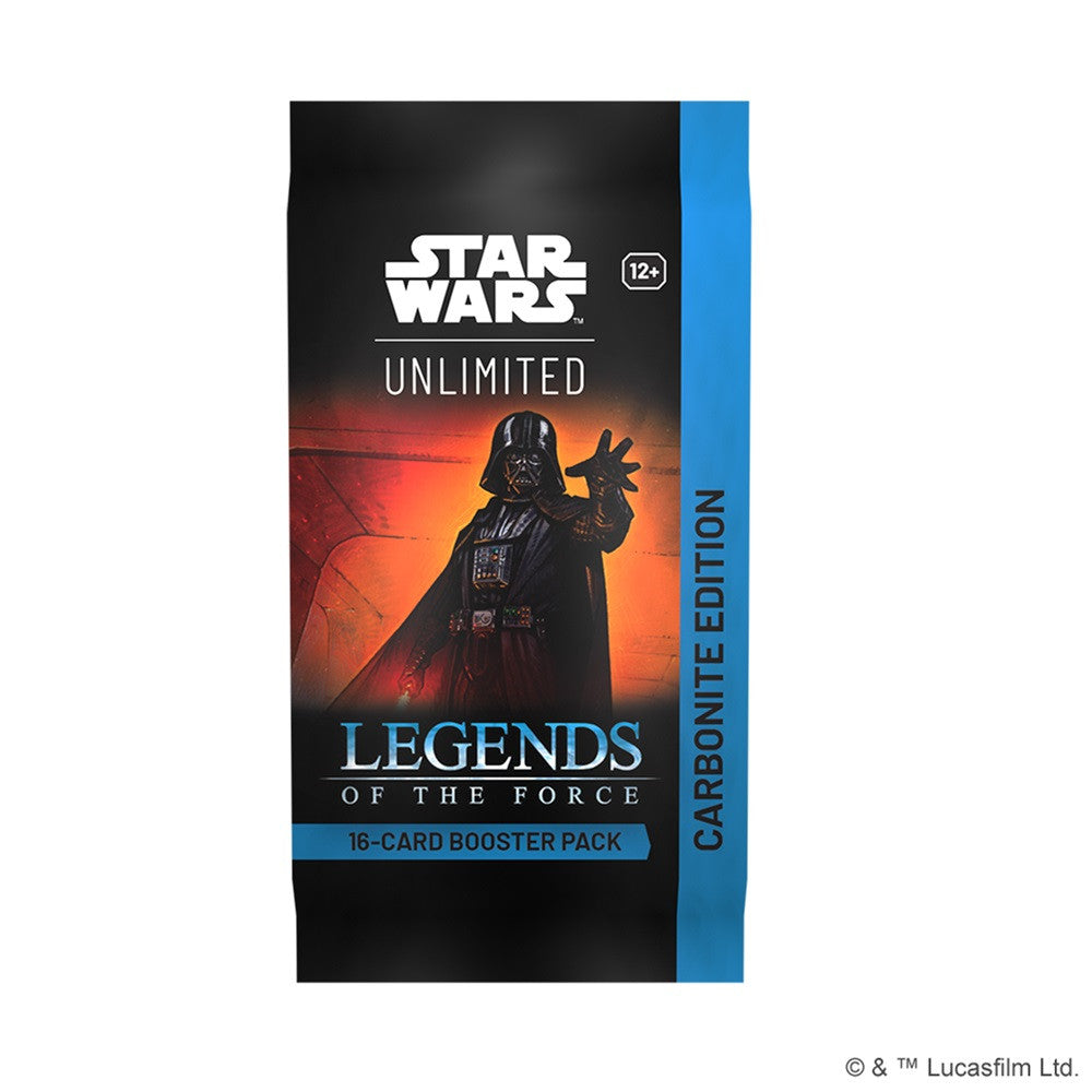 Star Wars Unlimited: Legends of the Force Carbonite Booster Box