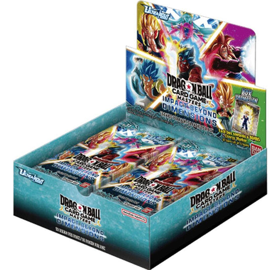 Dragon Ball Super Card Game Masters: Impact Beyond Dimensions Booster Box