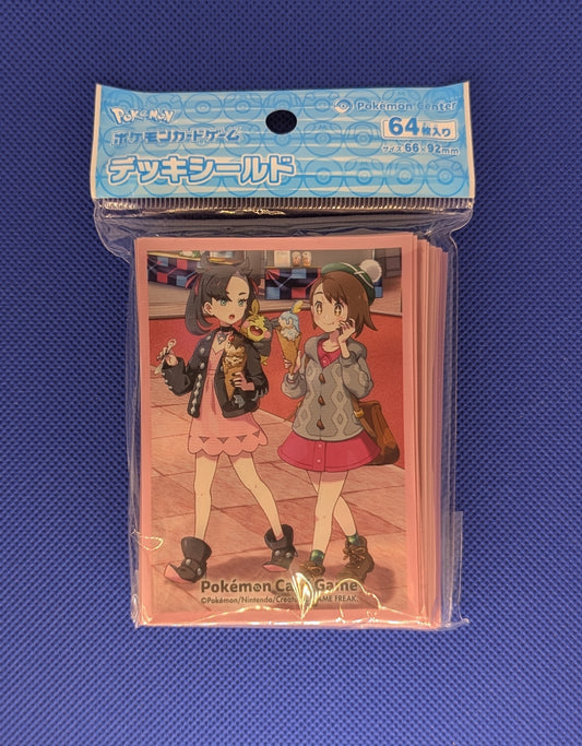 Pokemon: Trainers Off Shot! Marnie & Gloria Sleeves