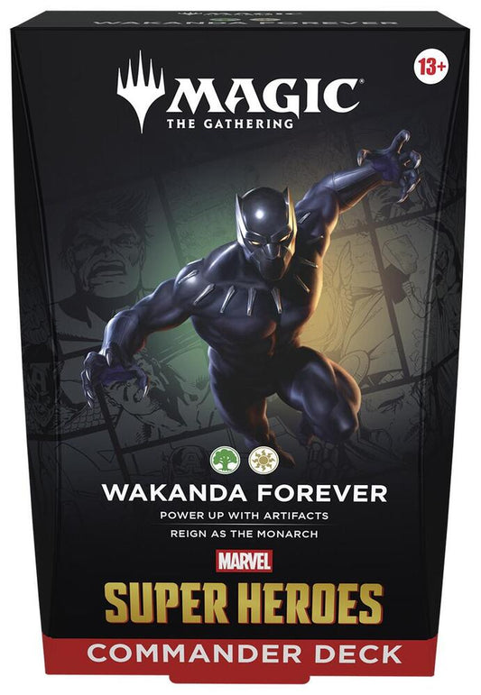 Magic: Marvel Super Heroes Commander Deck - Wakanda Forever