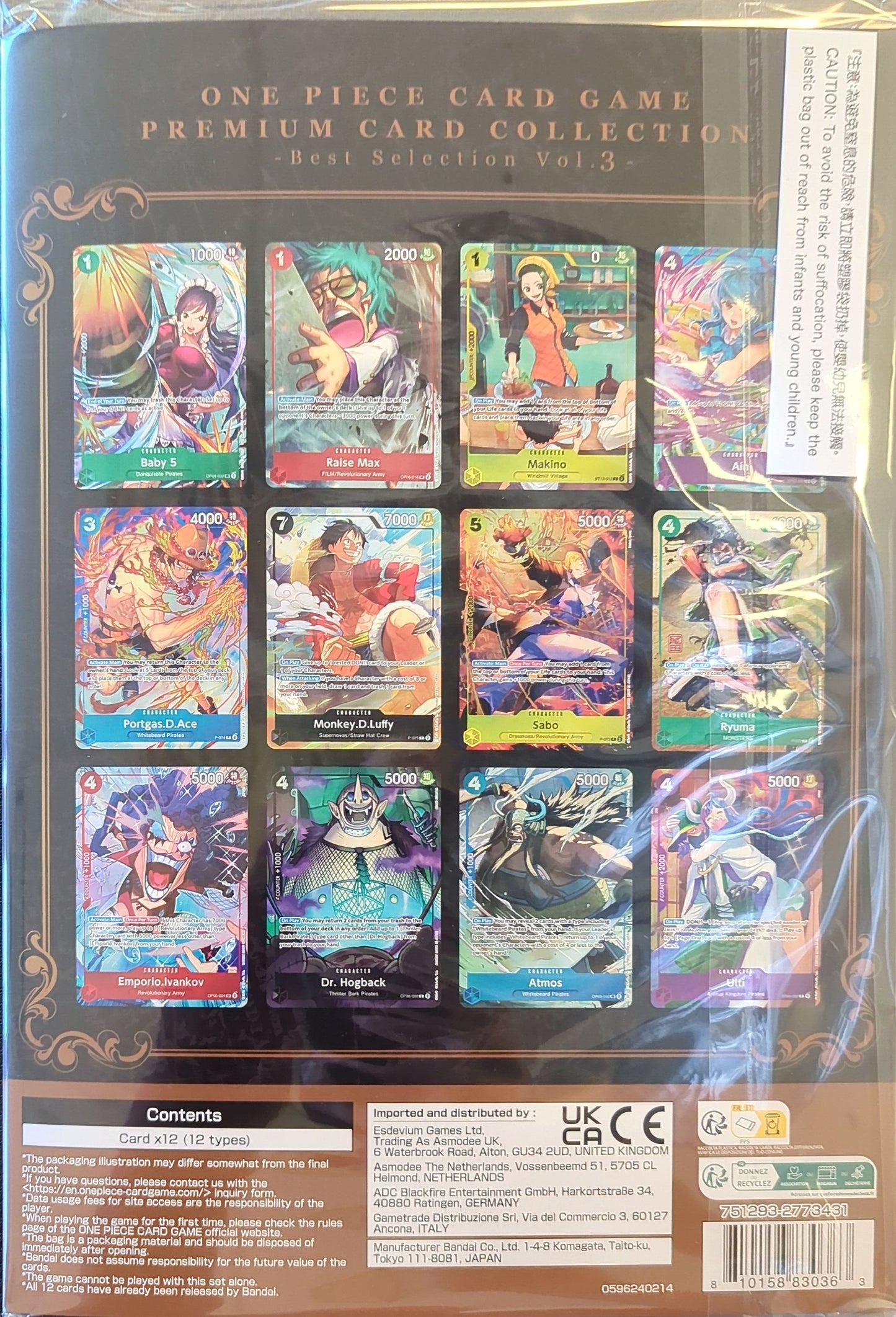 One Piece: Premium Card Collection - Best Selection Vol. 3