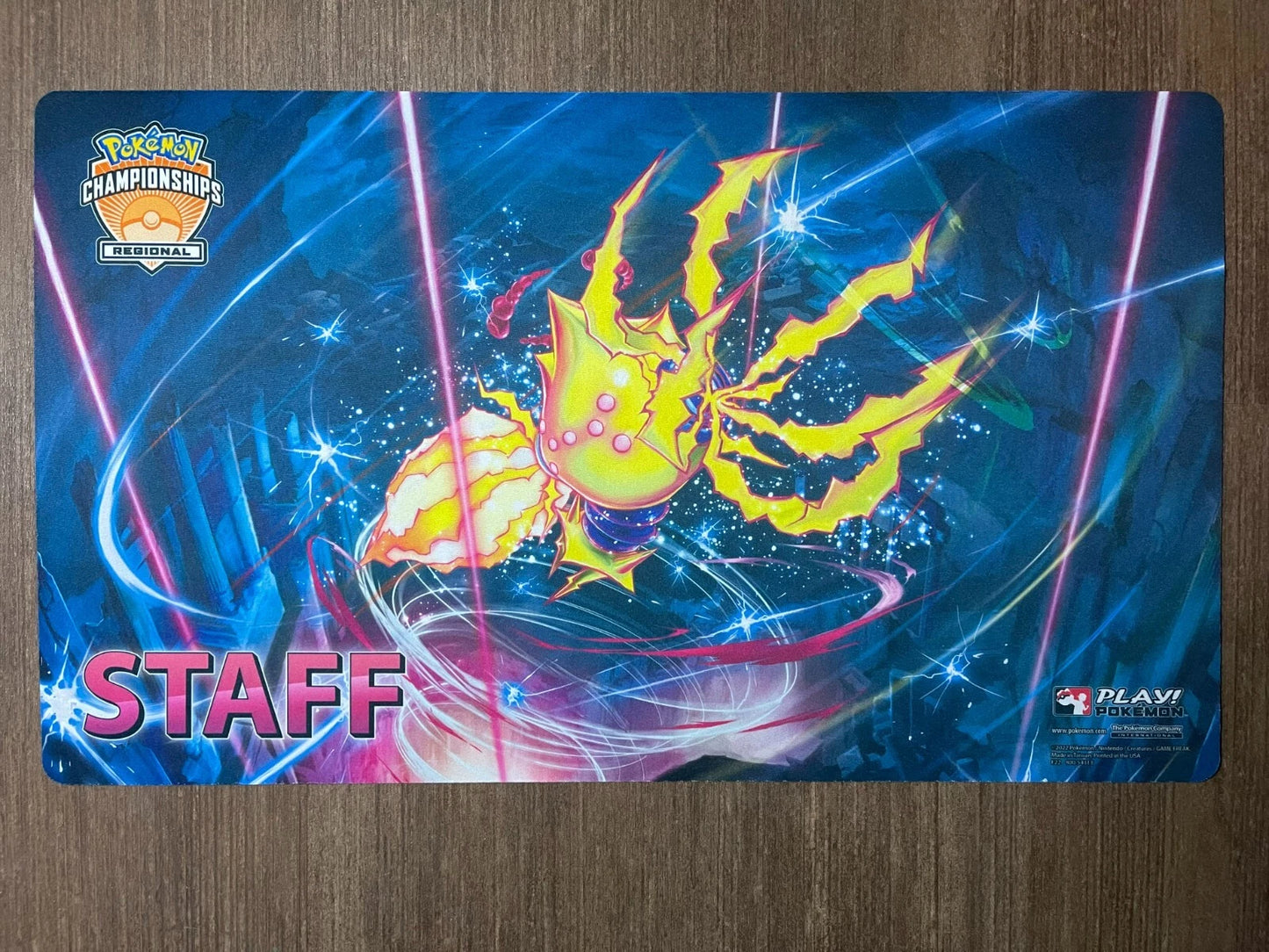 Pokemon: Regional Championships Regieleki Playmat Official STAFF