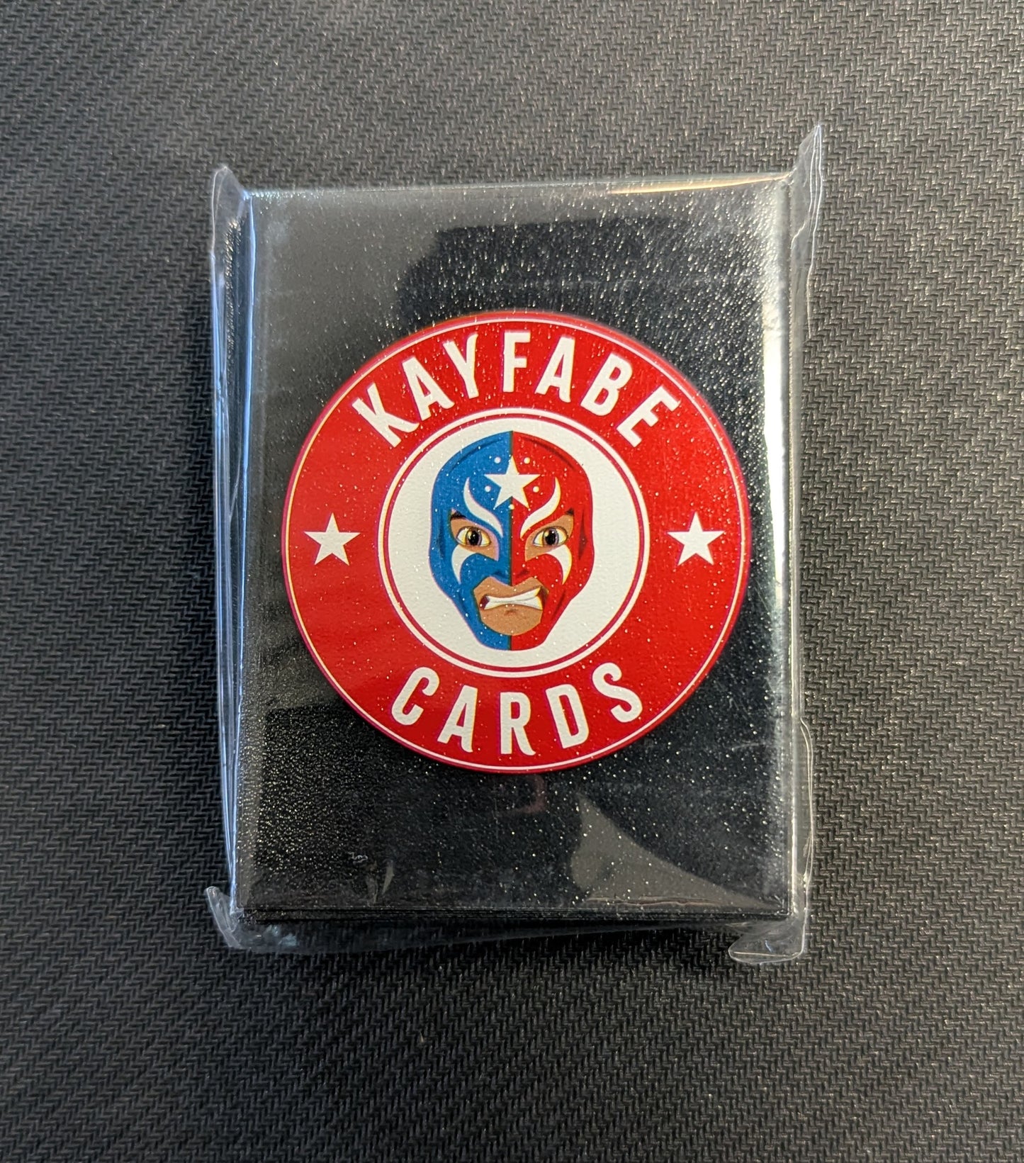 Kayfabe Cards: Custom Art Sleeves - Matte Black