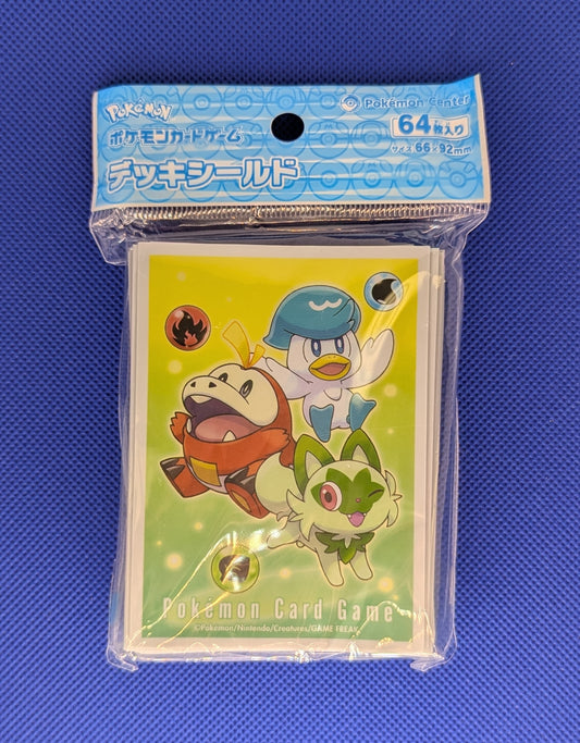 Pokemon: Sprigatito Fuecoco Quaxly Sleeves